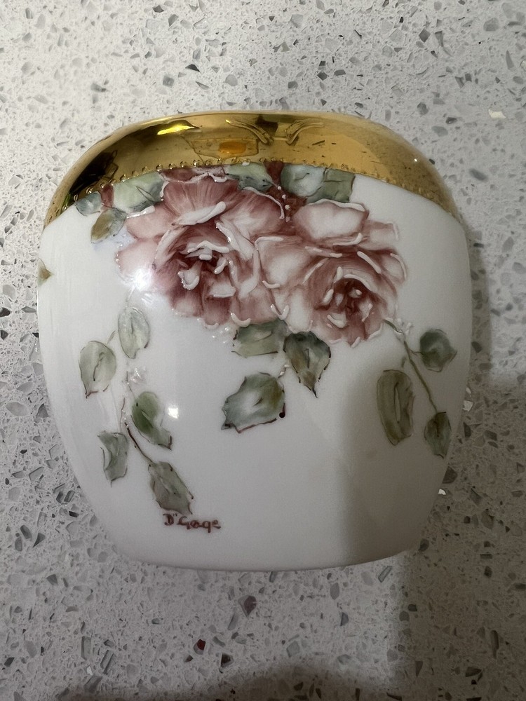 Floral Vase By D Gage