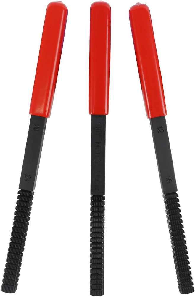 3Pcs Thread File Set, Thread Restorer File Set, Thread Restoring Chaser Files...