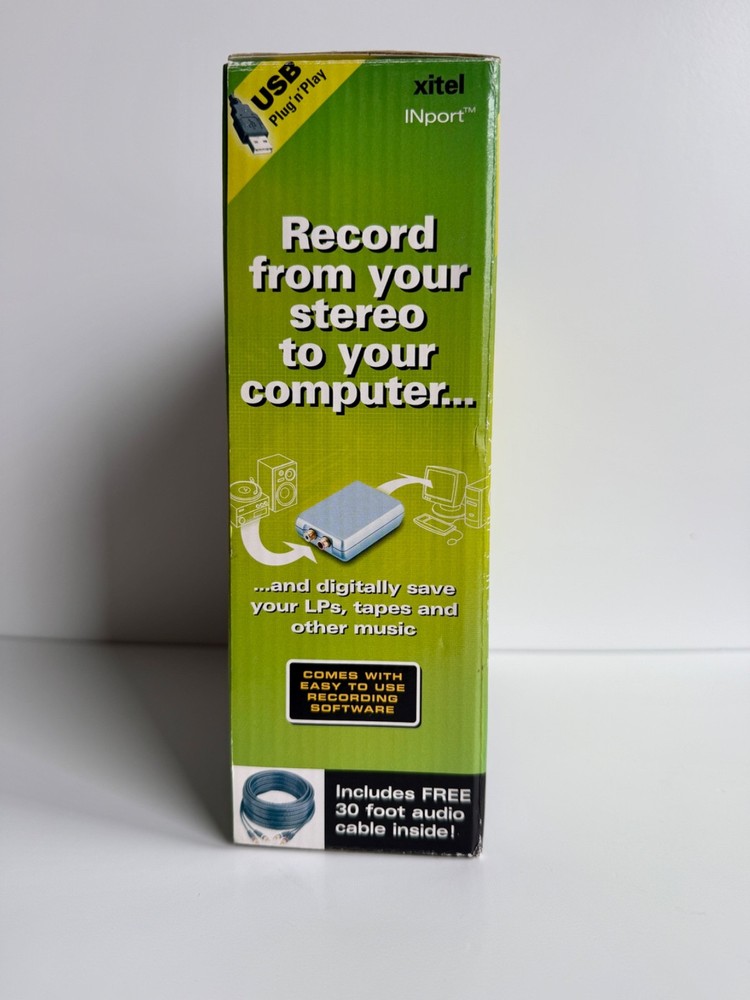 XITEL INport Digital Interface and Recording Software for PC