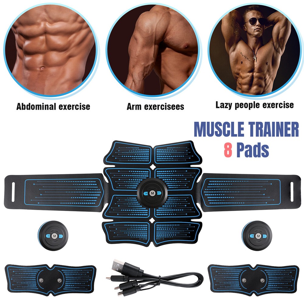 Tactical X Abs Stimulator - Abs - Arms - Hips - ultimate abs 360 stimulator USB