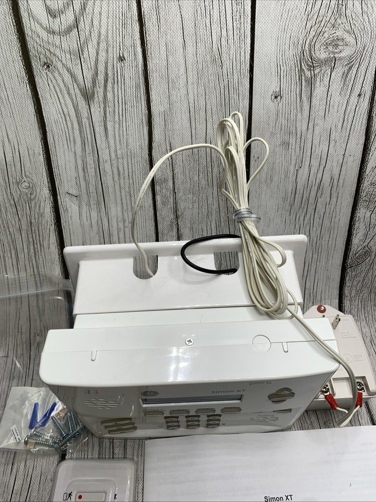 GE Simon XT Security System Panel And Accessories