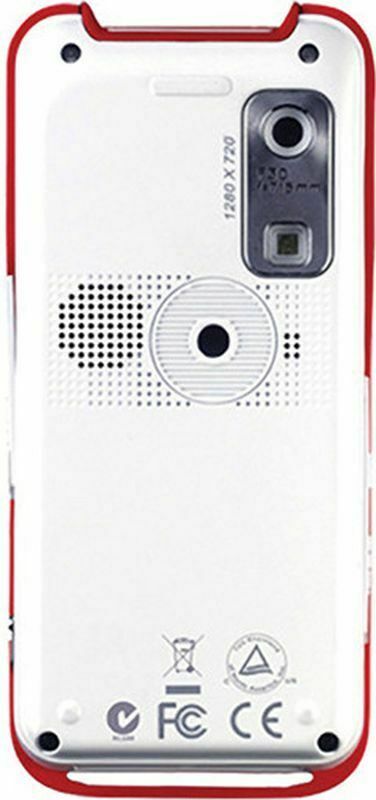 3M SHOOT & SHARE CAMCORDER PROJECTOR CP45R Red Accent