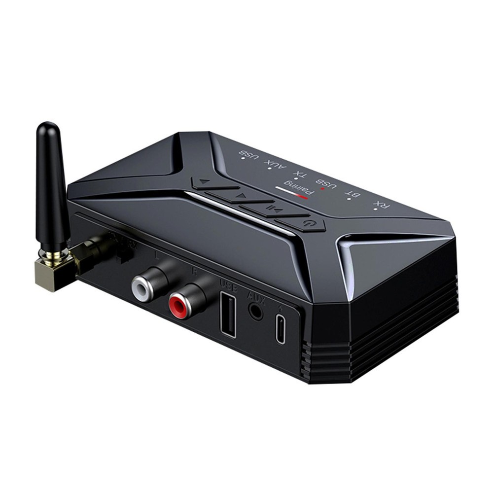 Long Range Bluetooth A2DP/AVCDP Transmitter& Receiver Adapter W/ Charging Cable