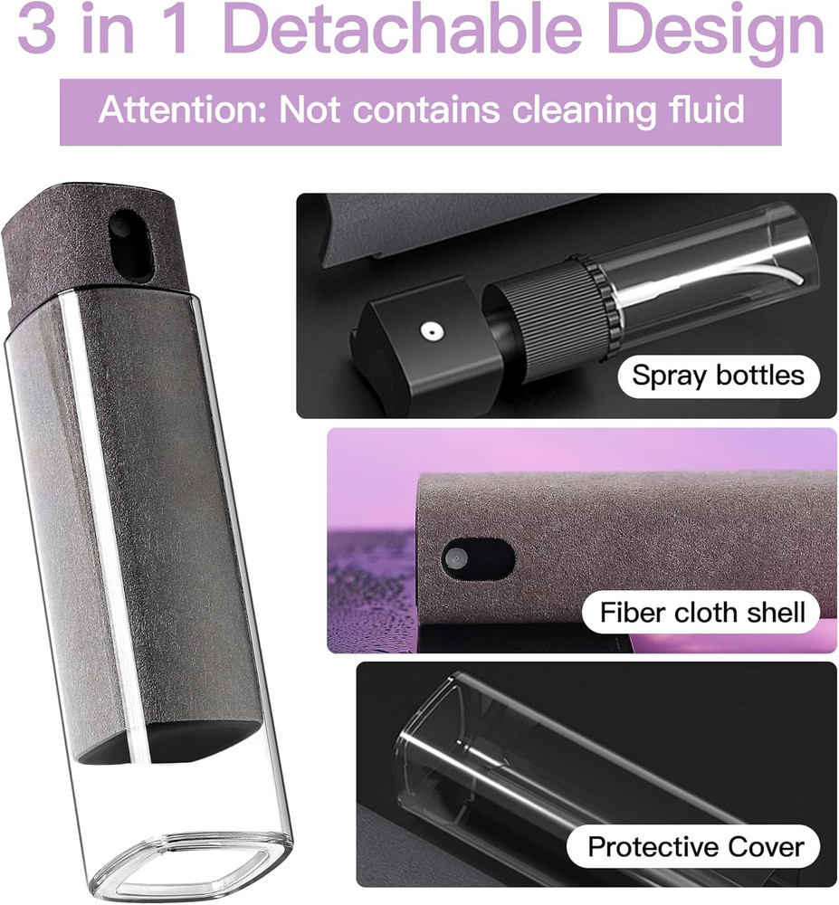 Touchscreen Screen Cleaner Kit 2 Pcs, Phone, Tablet and Car Screen Cleaner, Two