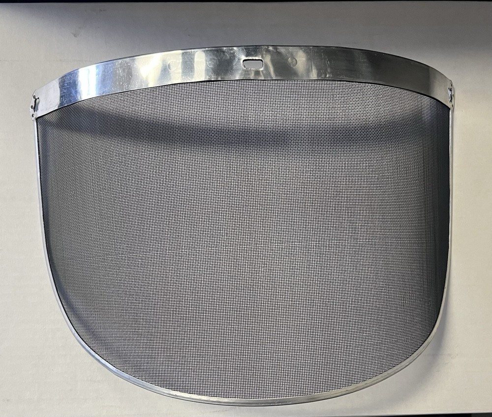 Steel Mesh Faceshield Screen  Molded Quantity 8