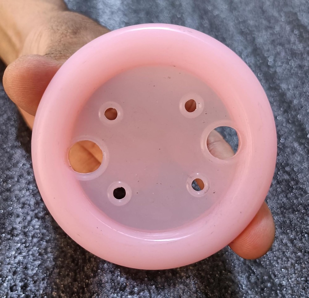 Ring pessary with support are 100% silicone Outer ring different Size
