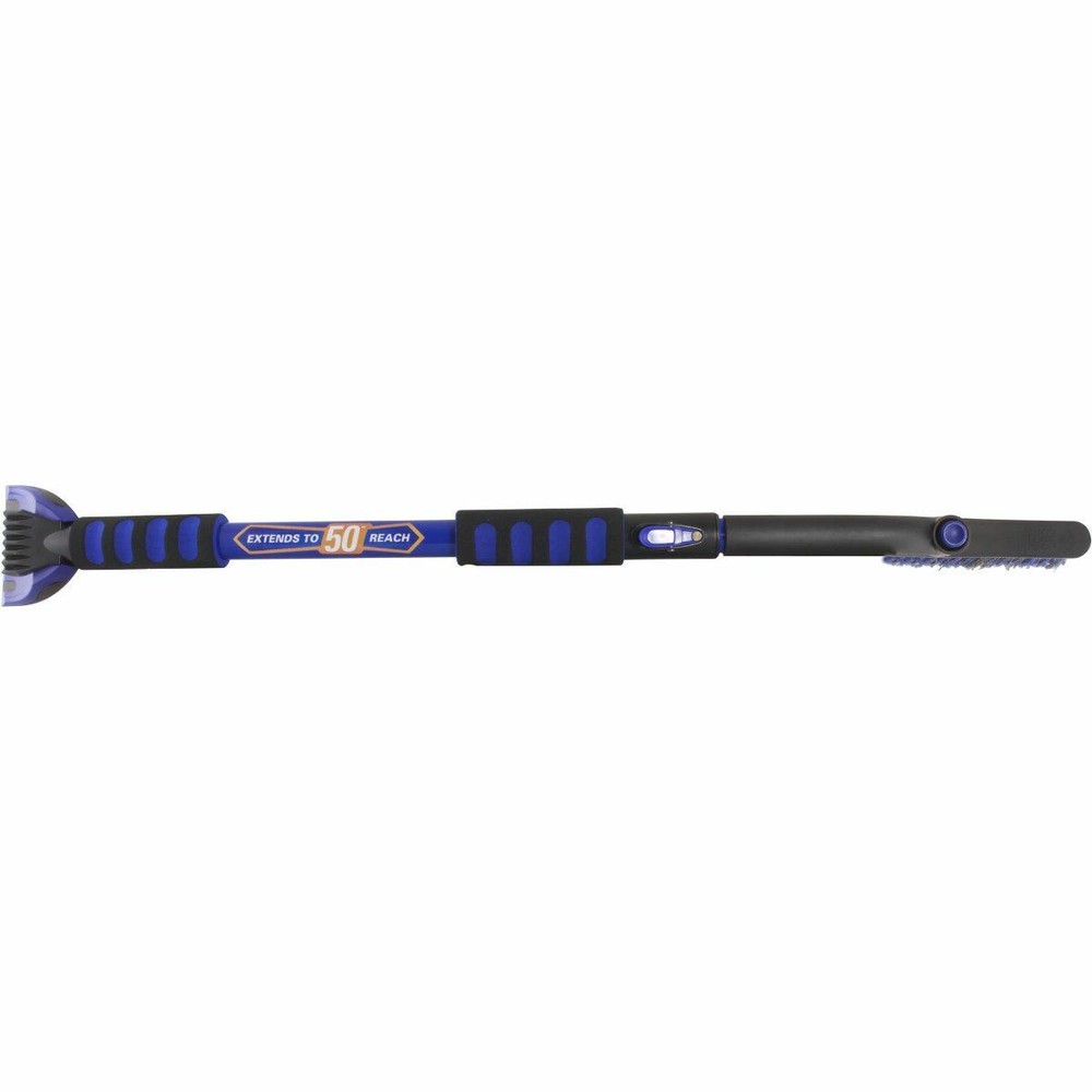 Crossover Extendable Car Snow Brush Broom Integrated Ice Scraper Remover 50"