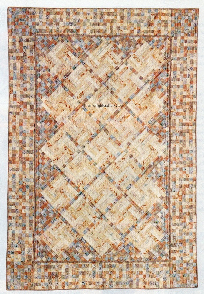 Cosmatesque Quilt Pattern Pieced KC