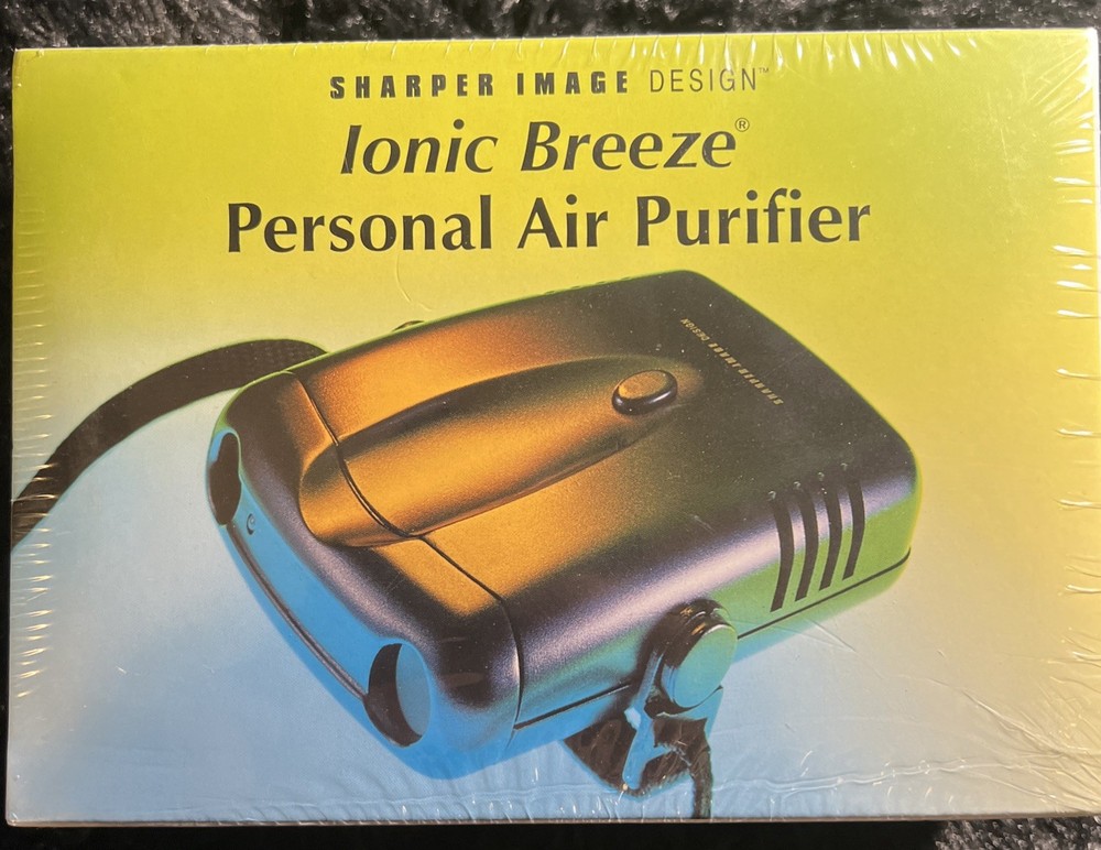 Ionic Breeze Personal Air Purifier (Discreet Compact) Sharper Image Design