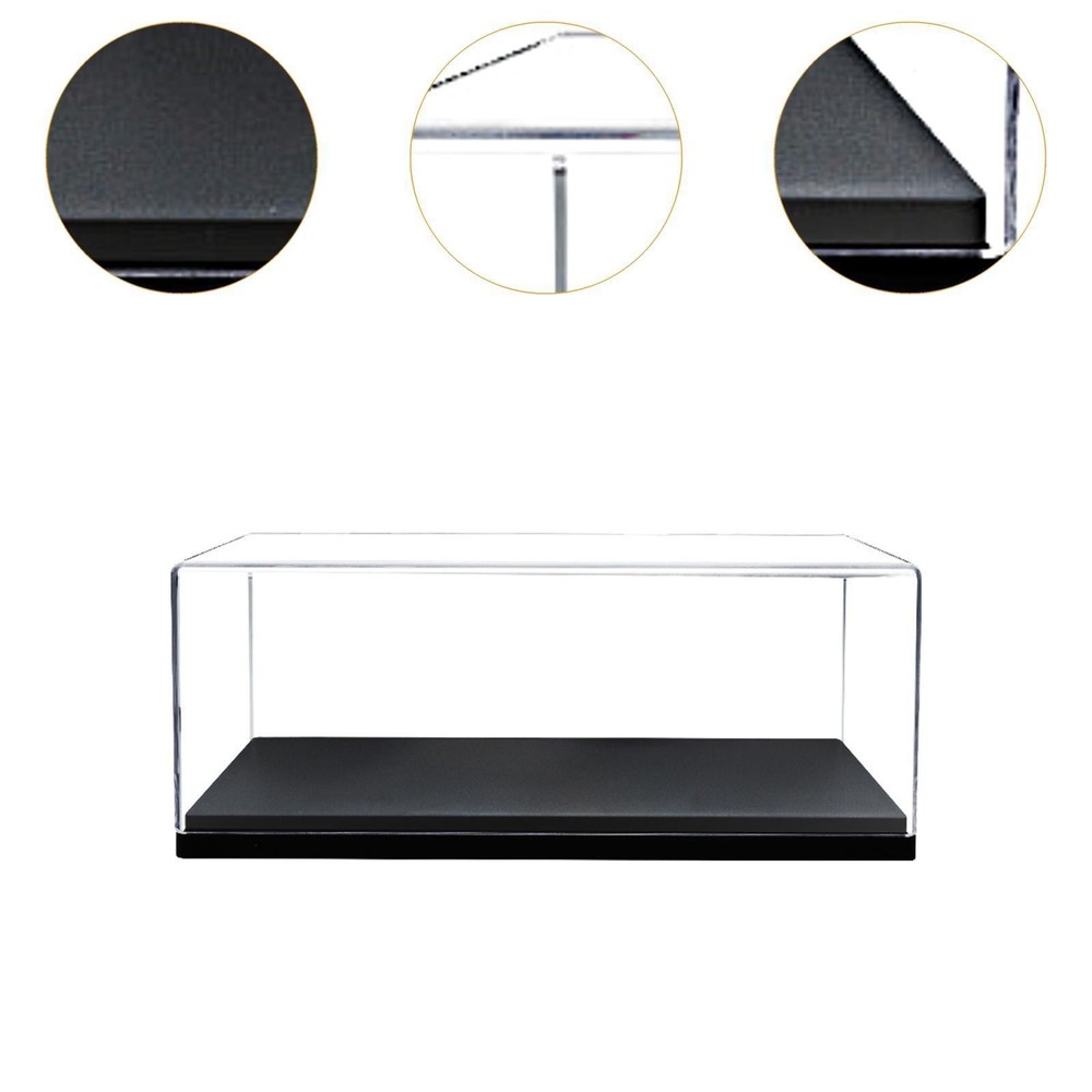 Acrylic Display Case with Base Handicrafts Storage Shelf
