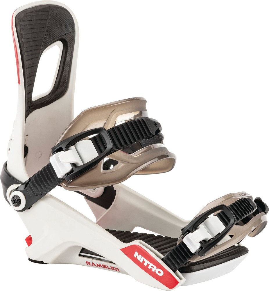 Nitro Rambler Men's Snowboard Bindings, Raw, Medium MY26