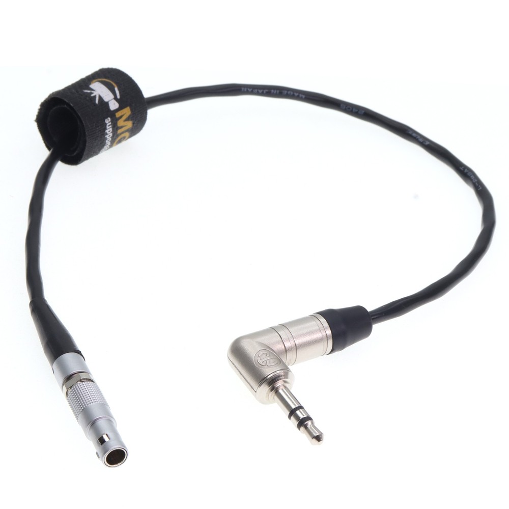 3.5mm TRS Jack to 4 Pin Tentacle Sync Timecode Cable for RED Epic Gemini Camera