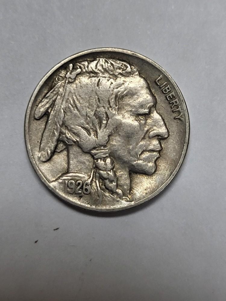 1926 Buffalo Nickel NICE HORN