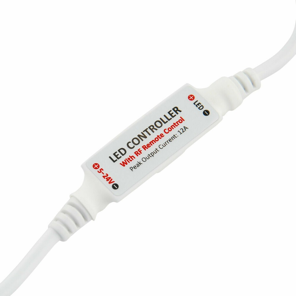 2PCS 11 Key Controller Inline Dimmer With RF Wireless Remote for LED Strip Light