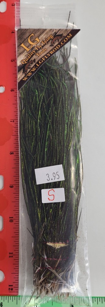Peacock  " Herl " Full, natural strung "  Small  "  package    Fly Tying