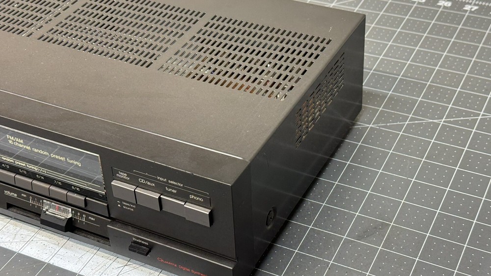 Technics SA-918 AM/FM Phono AUX Stereo Receiver Left Channel is Weak Read Please