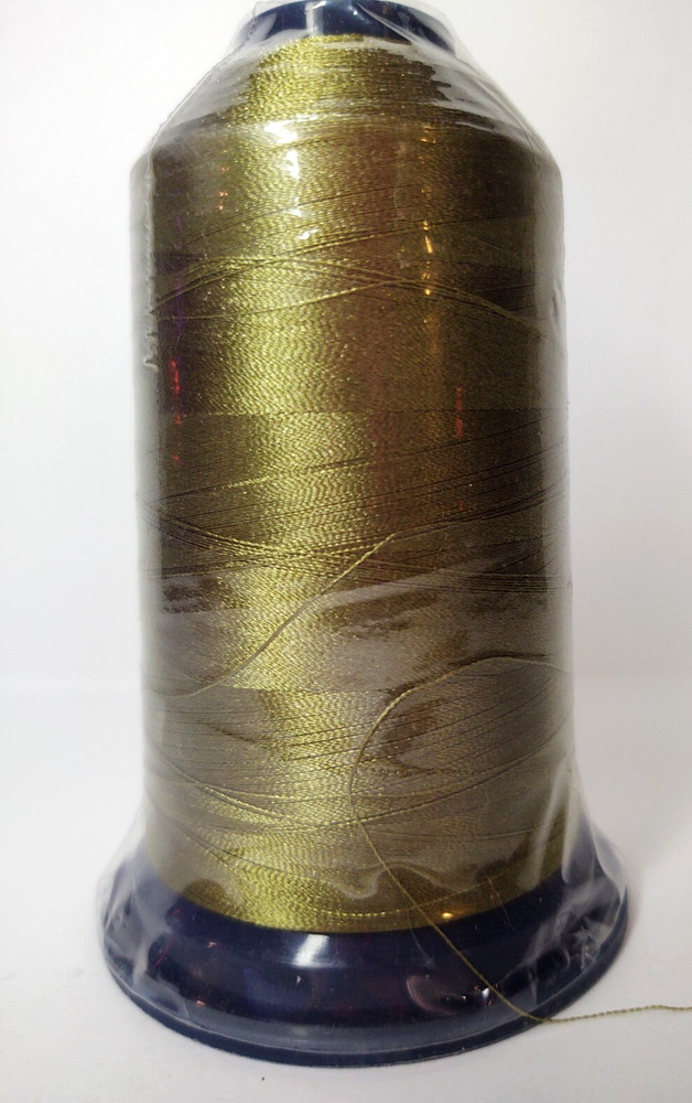 Fufus Chartreuse 5000m Polyester Thread Cone Color # PF287 Lot # 27073