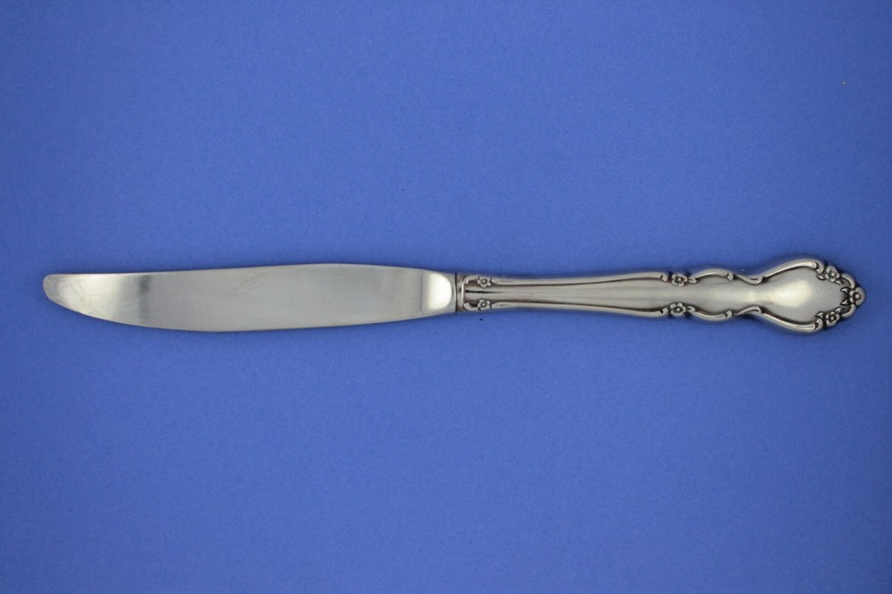 Oneida Stainless Flatware Dover Pattern Modern Hollow Dinner Knife 9"