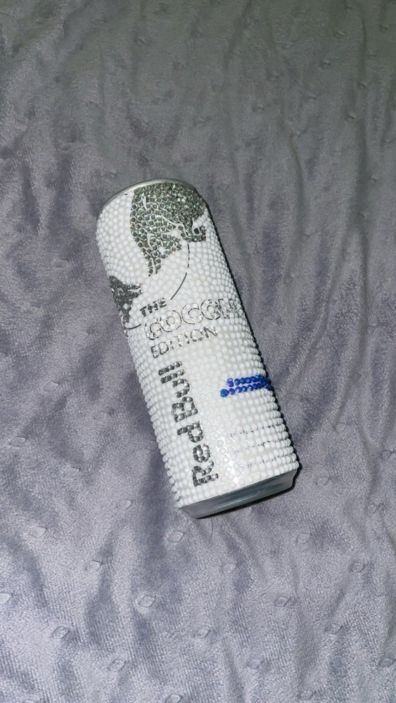 Coconut Edition Custom Made Bedazzled Redbull