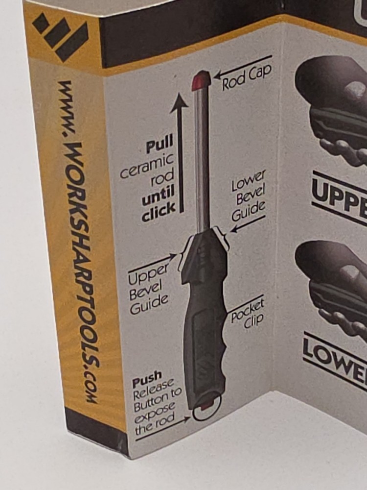 Work sharp retractable honing rod WSSA0002792