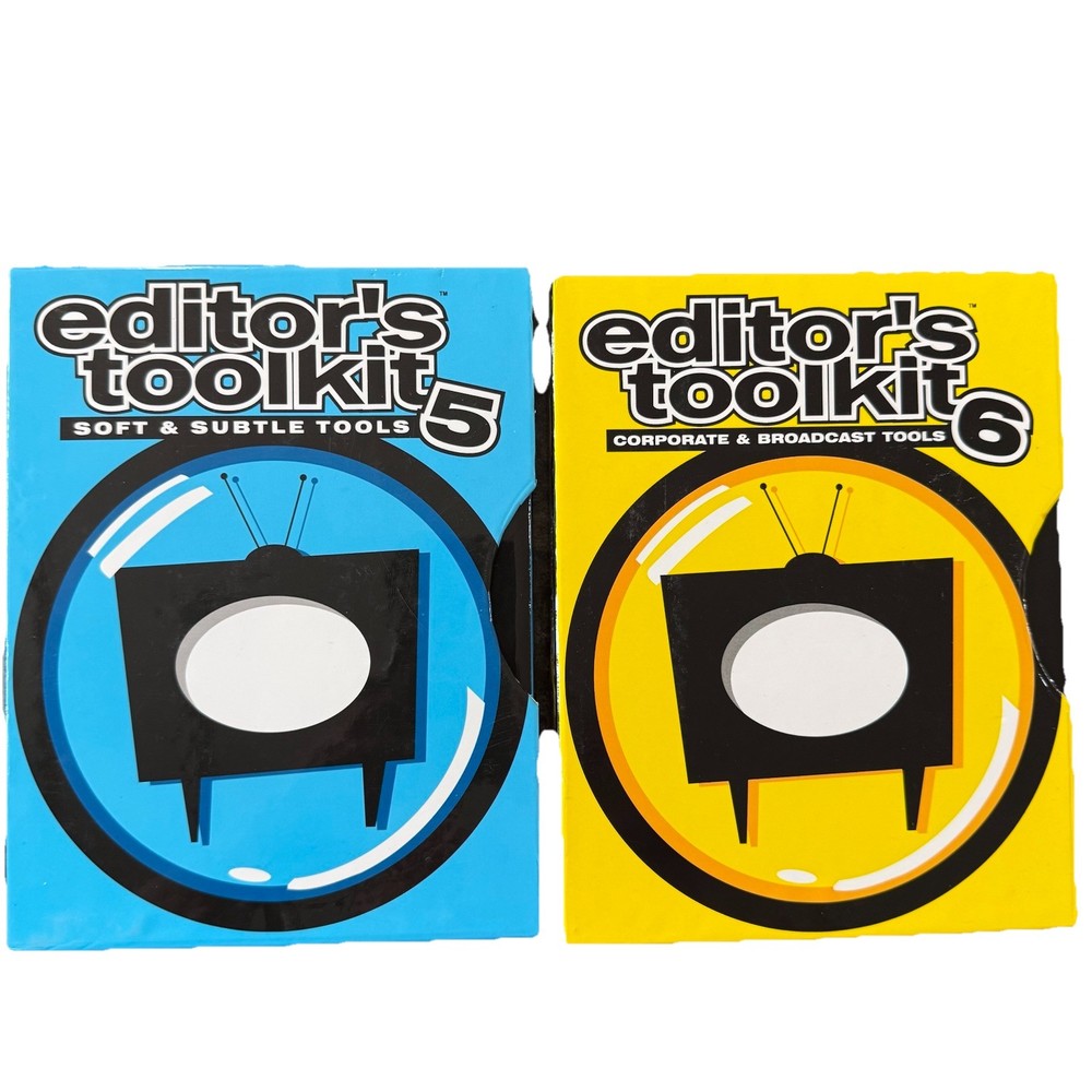 Digital Juice Editor's Toolkit 5 & 6 Bundle Video Assets Soft Subtle & Corporate