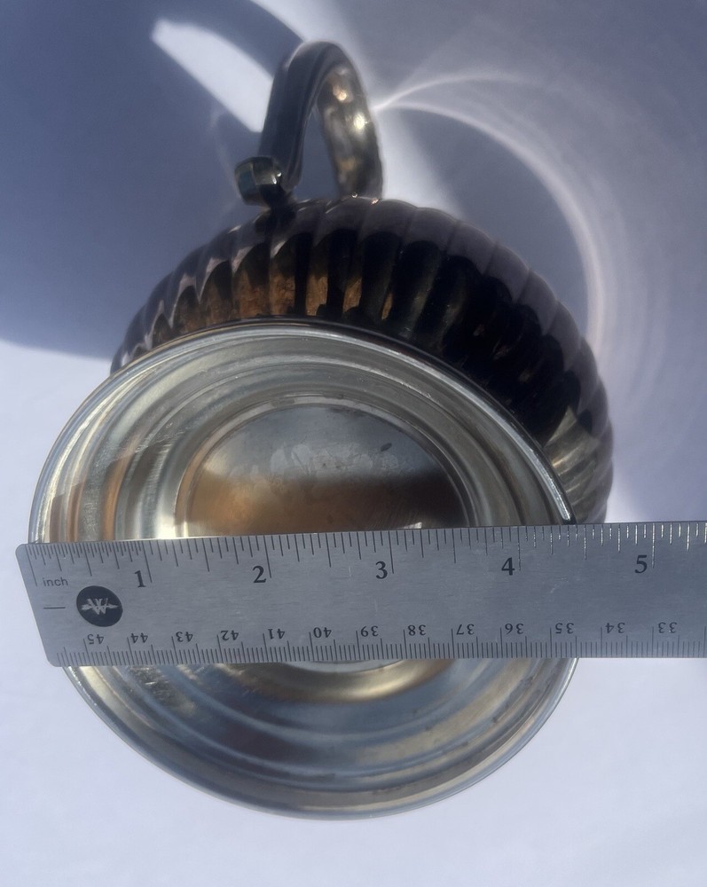 Towle Silverplate Pitcher With Ice Guard Vintage