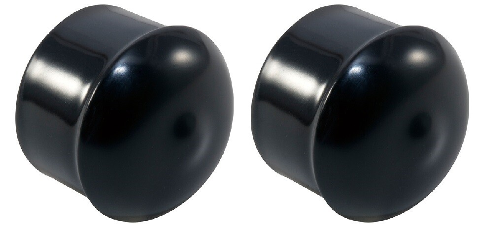 SET OF 2 BEARING BUDDY DUST COVER VINYL CAPS CAP 2.0 Inch ERGO GRIP NEW IMPROVED