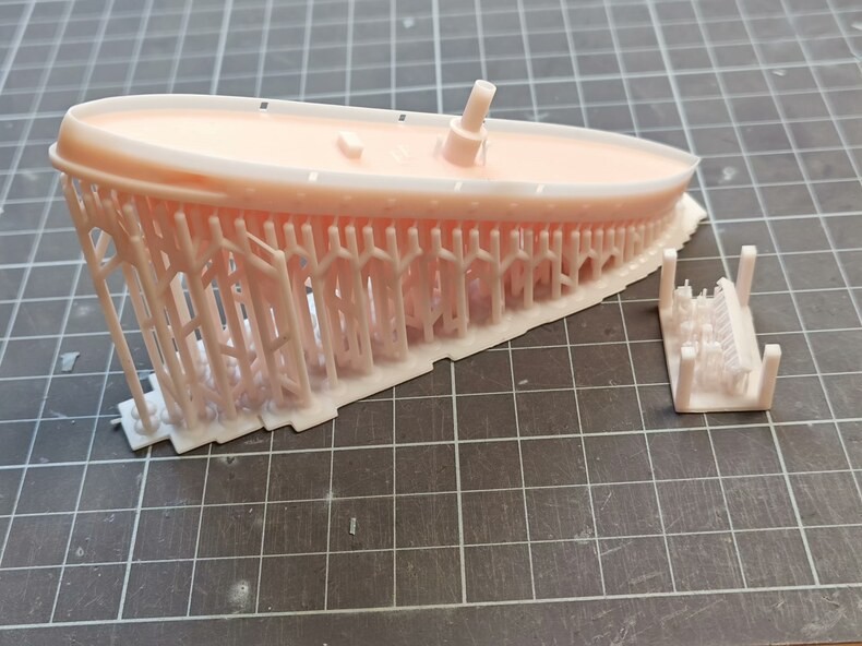 1 /700 HDMS Danmark Unpainted /waterline