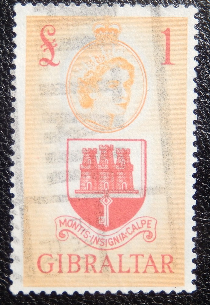 Gibraltar Scott #145, Used