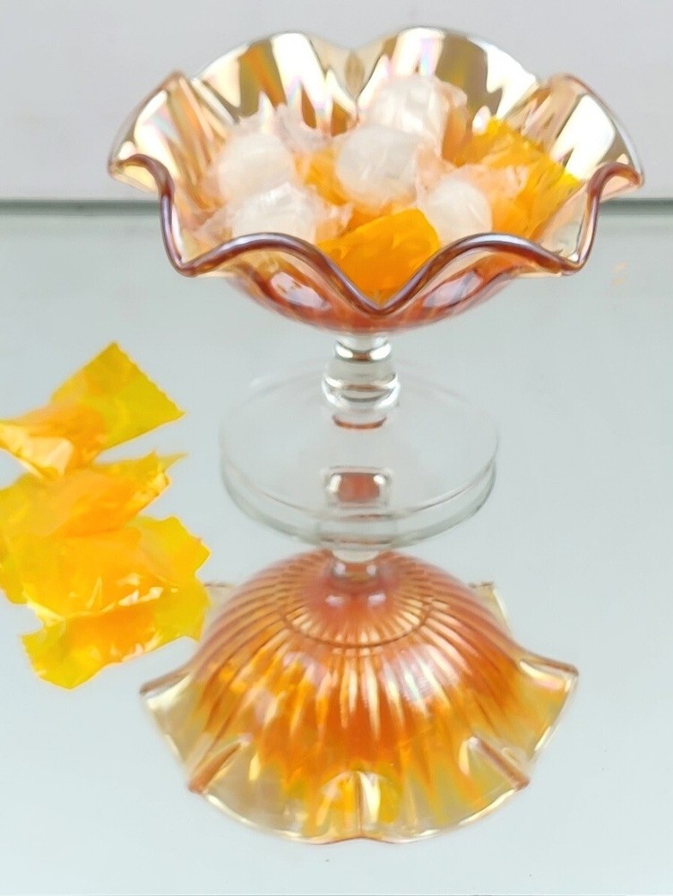 Carnival Glass Candy Dish