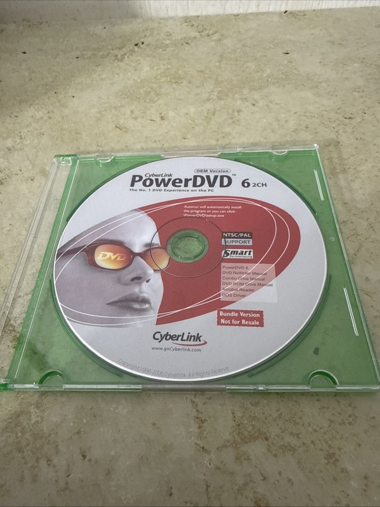 Cyberlink PowerDVD 6 2ch [CD-ROM]