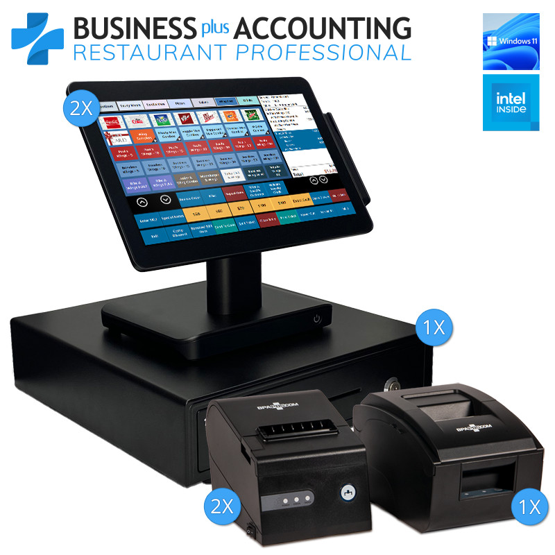 BPA Elite III Restaurant POS System - 2 Stations