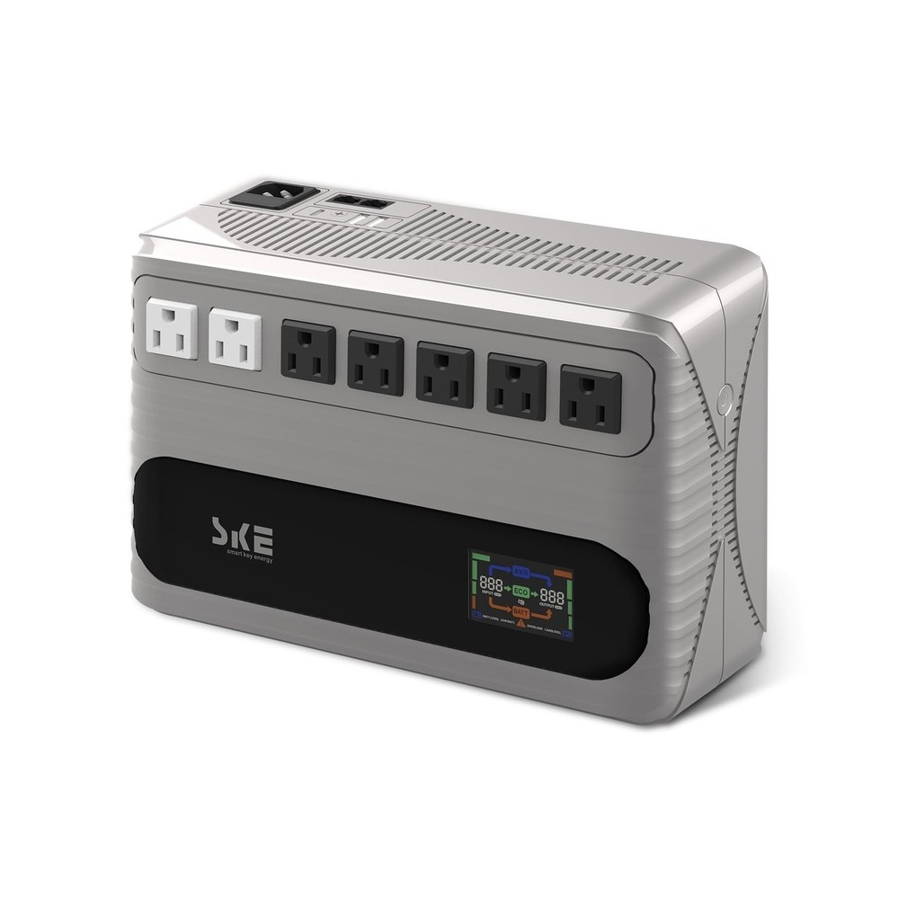 UPS Battery Replacement Surge Protector for Computer Router 850VA/480W Lithium
