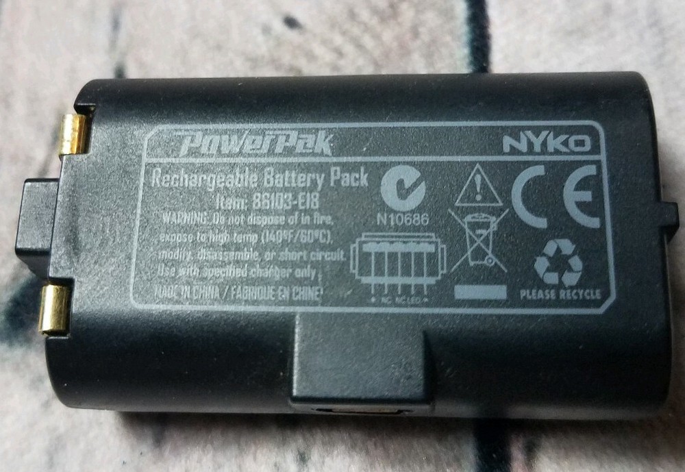 Nyko 152808 0106 Rechargeable Controller Battery Power Pak