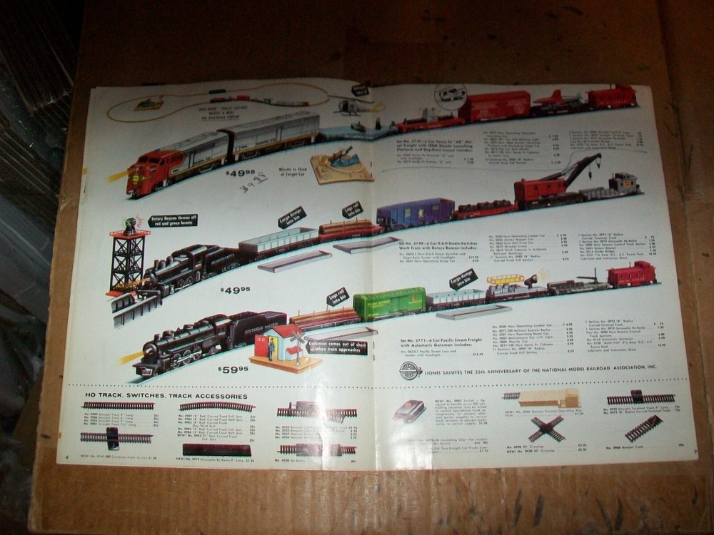 1960 HO By Lionel train Catalog