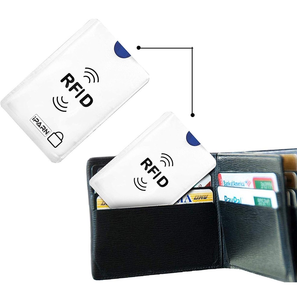 30× RFID Blocking Sleeve Credit Card Protector Holders Identity Theft Protection