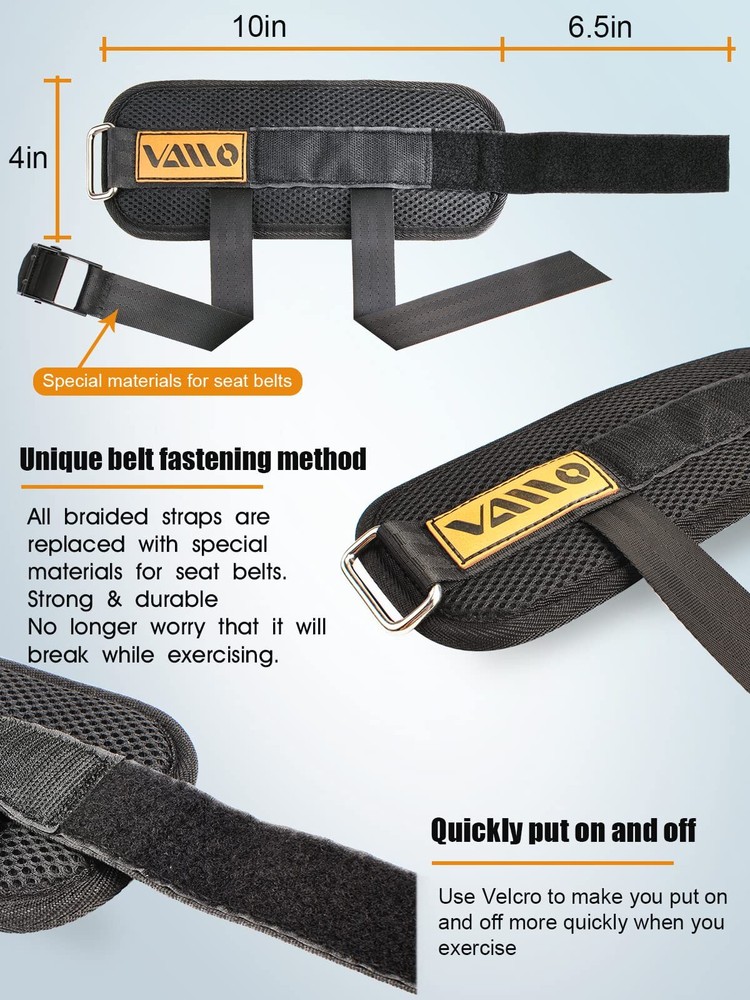 Adjustable Foot Weight Ankle Straps Working Out Dumbbell Attachment