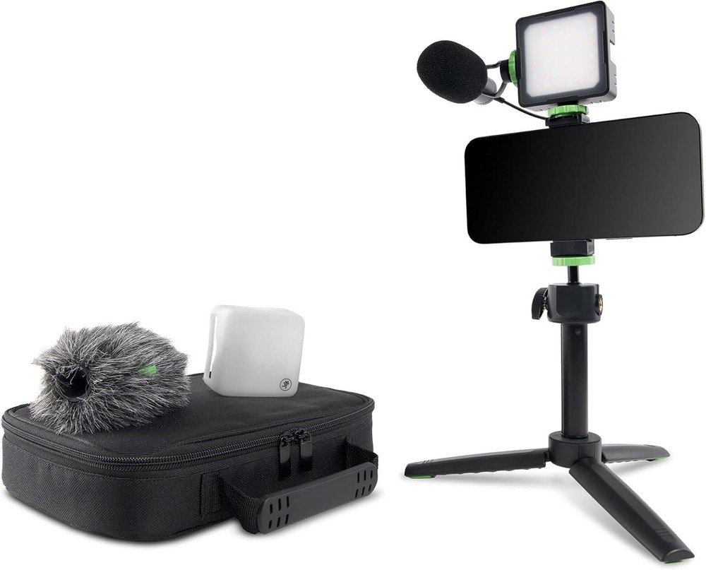 Mackie Complete Vlogger Kit with Dagger Microphone Mobile Influencer Creator Kit