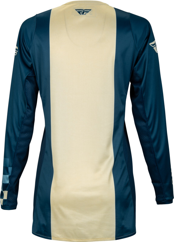 Fly Racing Womens Lite Jersey - Navy/Ivory - Medium