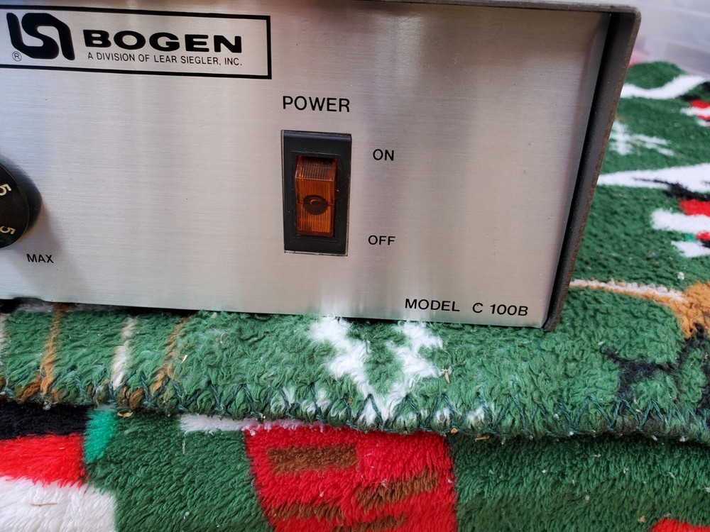 Vintage-Bogen-C-100B 100-Watt-PA-Amplifier