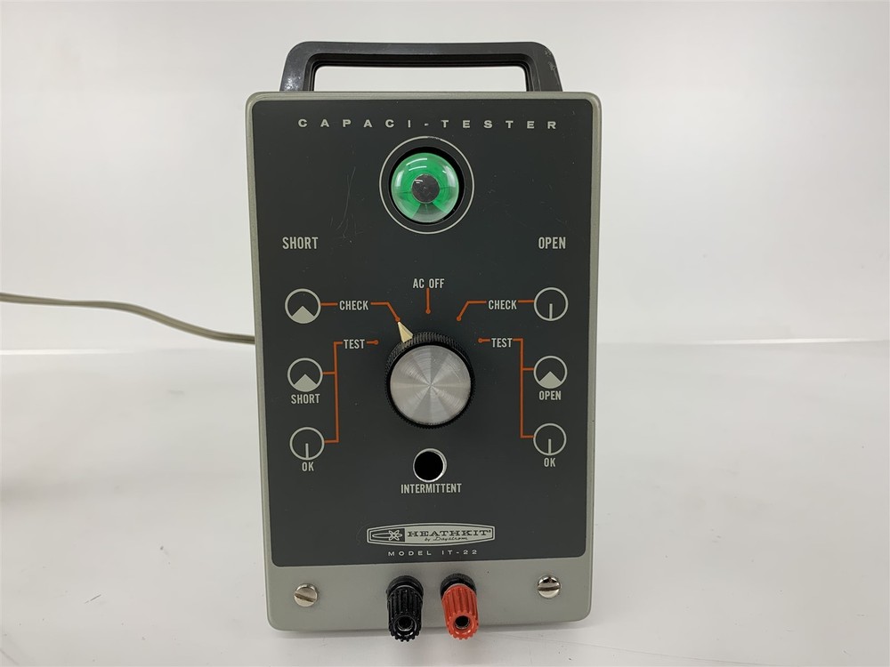 Heathkit Intermittent IT-22 Capacitor Test Meter