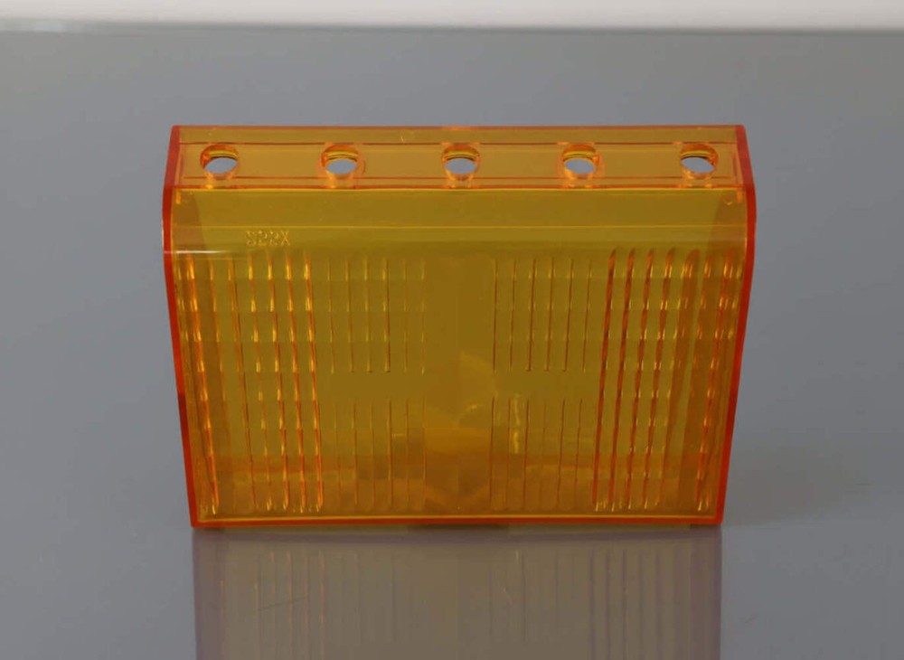 Code 3 MX7000 - Lower Amber Filter - 5 Hole - P/N: 255X
