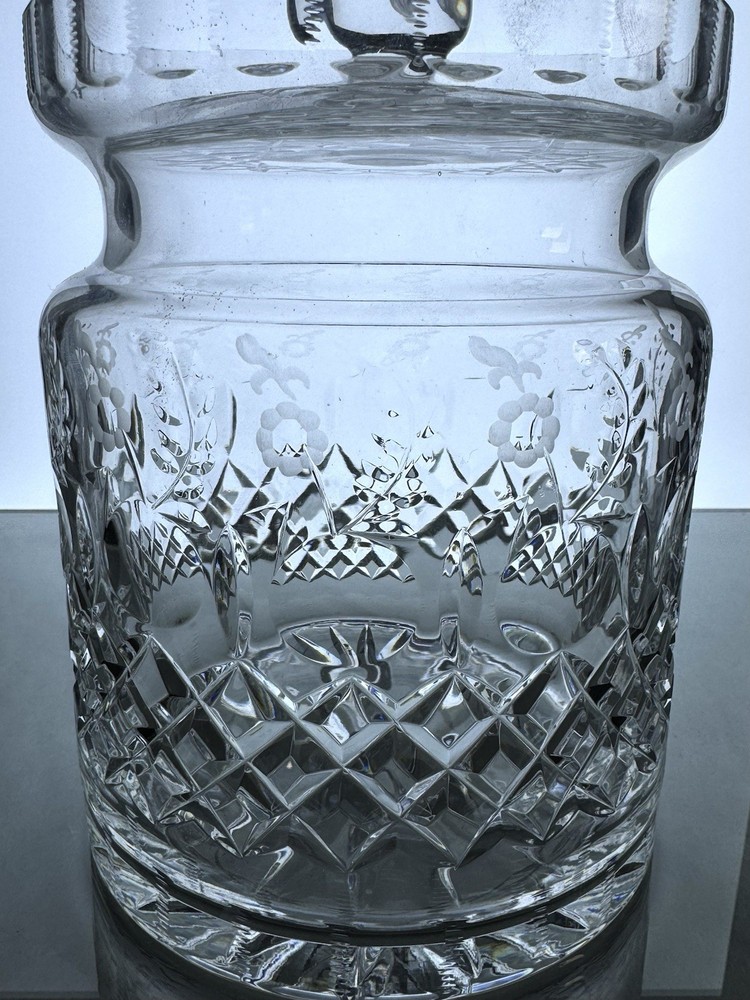 Rogaska Gallia - Biscuit Barrel/ Jar, 7”