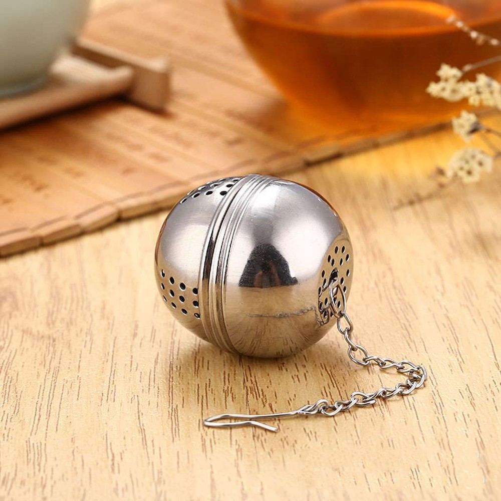 2Pcs Tea Infuser Ball Mesh Loose Leaf Strainer Stainless Steel Secure Locking US