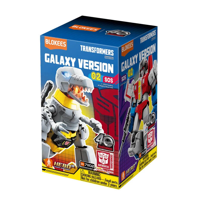 Blokees Transformers Galaxy Version 2 SOS Starscream Action Figure Model Kit
