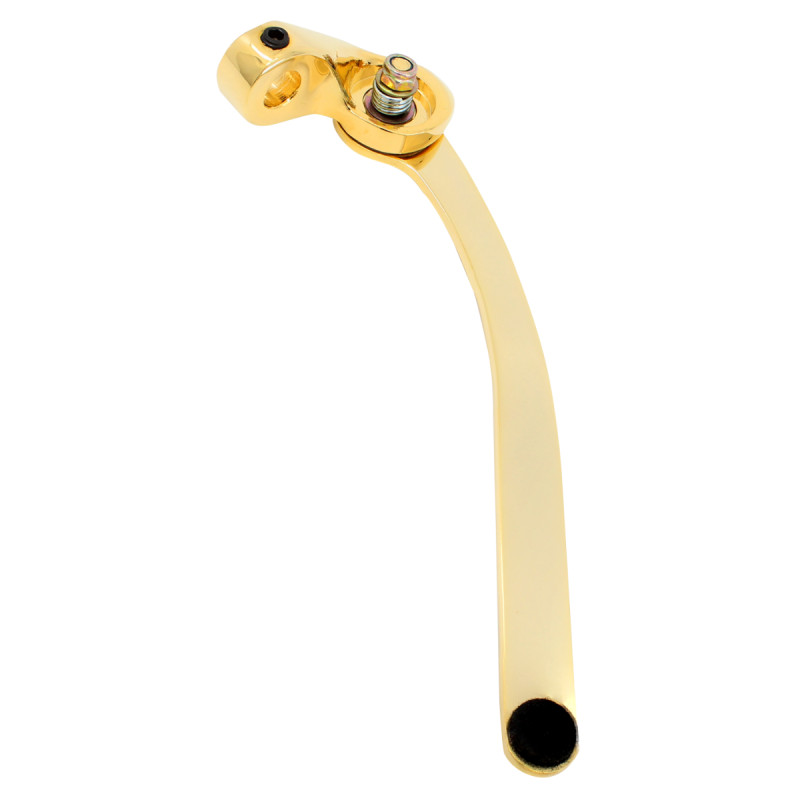 Handle, Bigsby, flat handle assembly, Color: Gold
