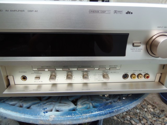 Yamaha DSP-A1 Flagship AV Amplifier Tested Working