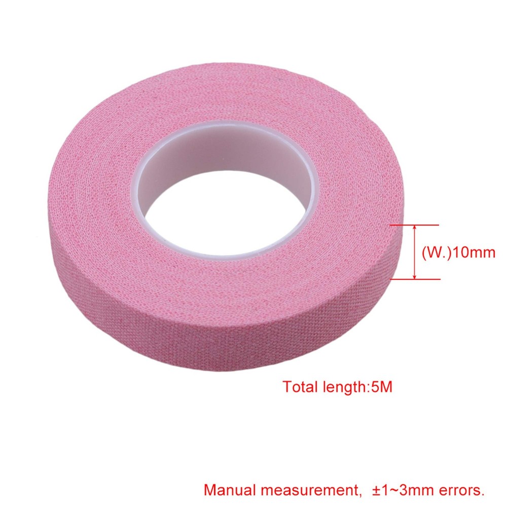 20-Pack Pink Finger Adhesive Tape for String Instruments 5 Meter Length Rolls