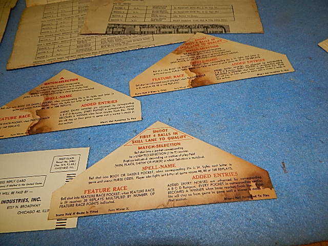 1950 United / Universal WINNER schematics and service information