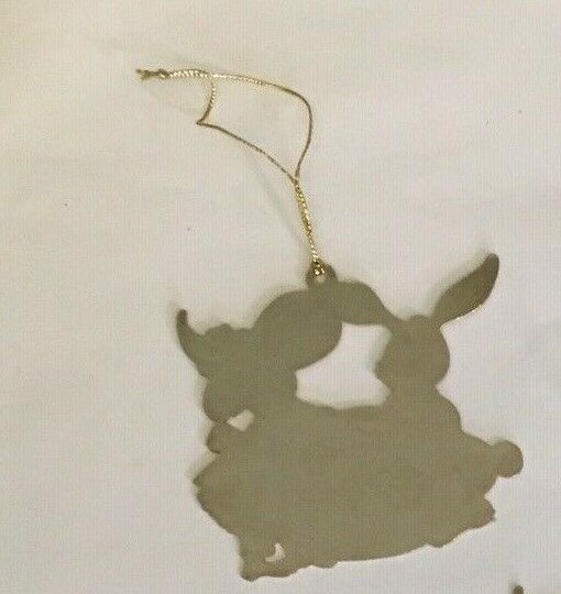SPRING EASTER BUNNY ORNAMENT DECORATION GIFT BABIES 1st EASTER